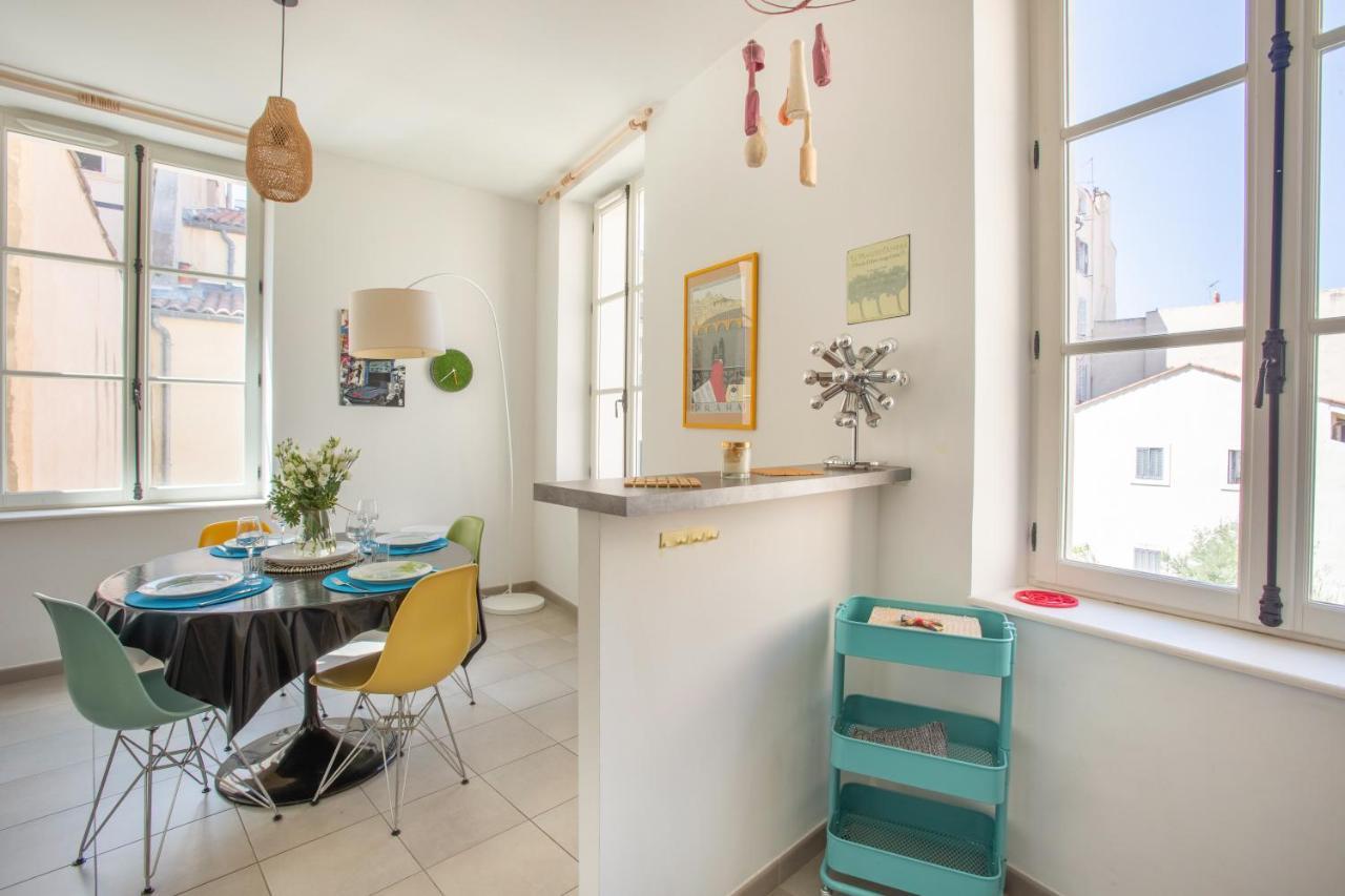 L'Olivier - Bel Appartement Au Calme A 2 Pas Du Vieux Port Marsella Exterior foto