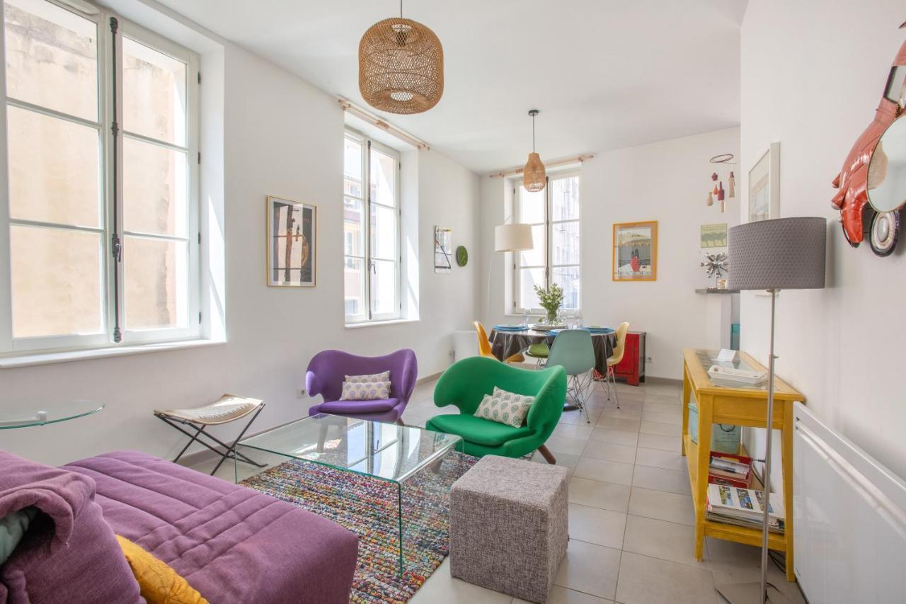 L'Olivier - Bel Appartement Au Calme A 2 Pas Du Vieux Port Marsella Exterior foto